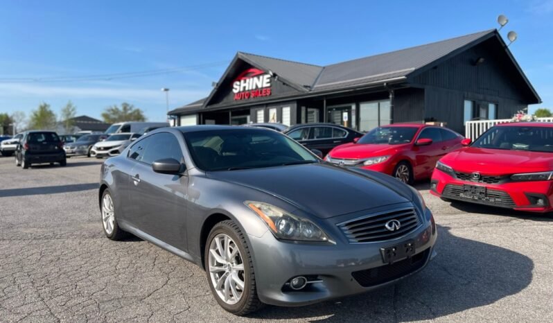 
								2012 INFINITI G37 Coupe x AWD full									