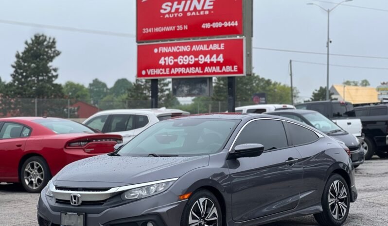 2016 Honda Civic Coupe EX-T CVT with Honda Sensing