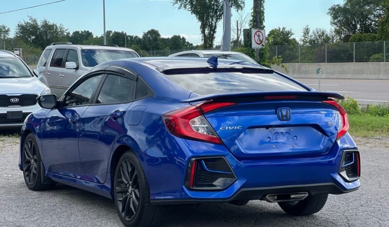 
								2020 Honda Civic Si Sedan Manual full									