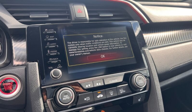 
								2020 Honda Civic Si Sedan Manual full									