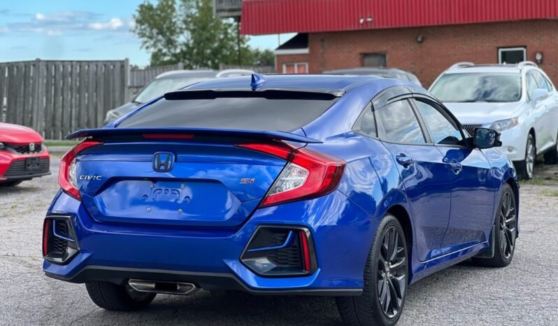 
								2020 Honda Civic Si Sedan Manual full									