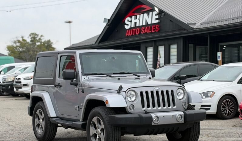 2017 Jeep Wrangler 4WD 2dr Sahara