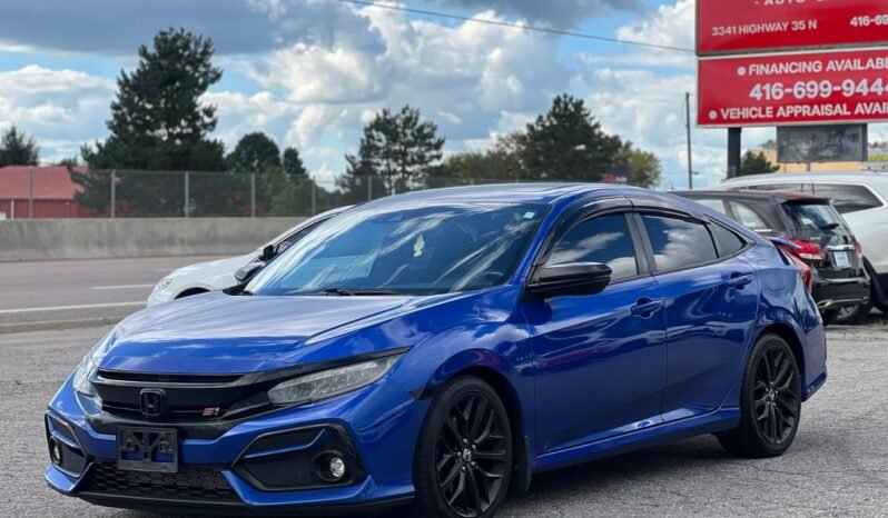 
								2020 Honda Civic Si Sedan Manual full									