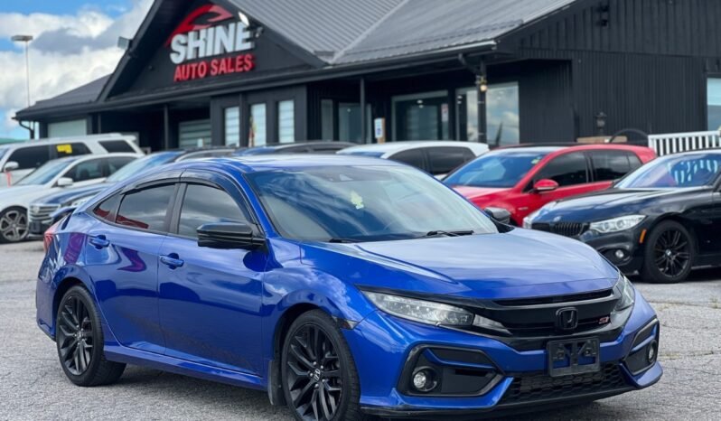 2020 Honda Civic Si Sedan Manual