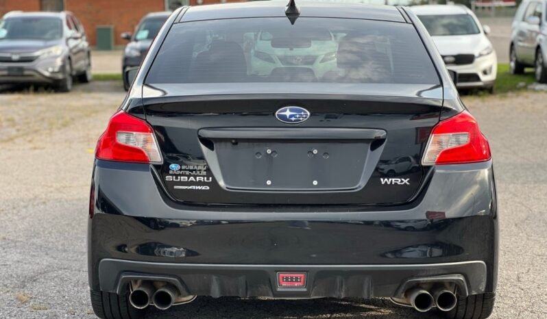 
								2018 Subaru WRX Manual full									