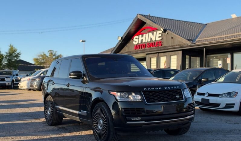 2016 Land Rover Range Rover 4WD 4dr Td6 HSE