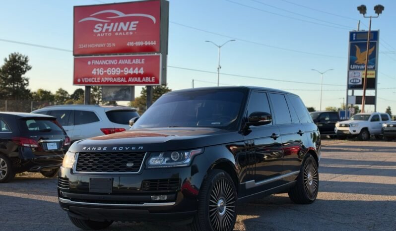
								2016 Land Rover Range Rover 4WD 4dr Td6 HSE full									