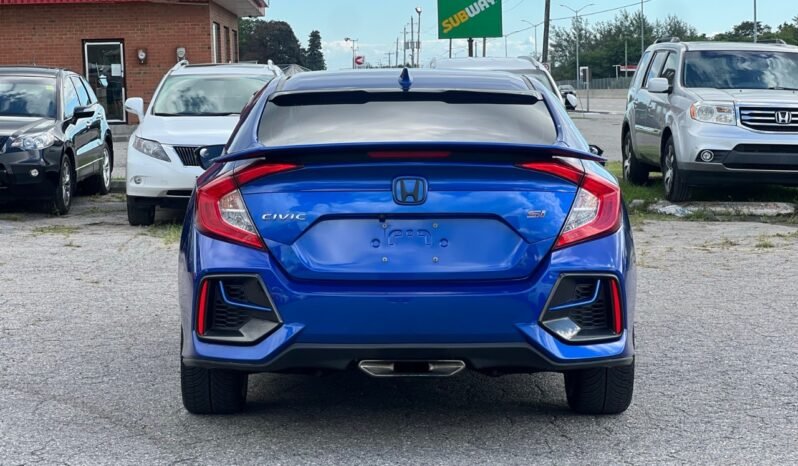 
								2020 Honda Civic Si Sedan Manual full									